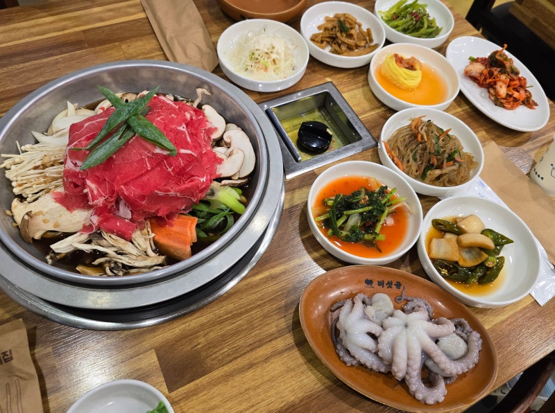 대구 현풍 테크노 맛집 달성군 파크골프 근처 논공 식당 '버섯골'