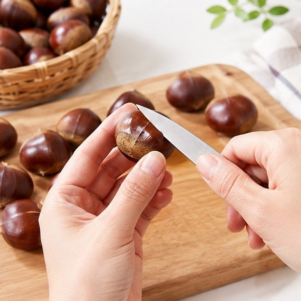 밤가위 밤까는 도구 비교｜밤껍질칼부터 칼집내기까지 밤 쉽게 까는법