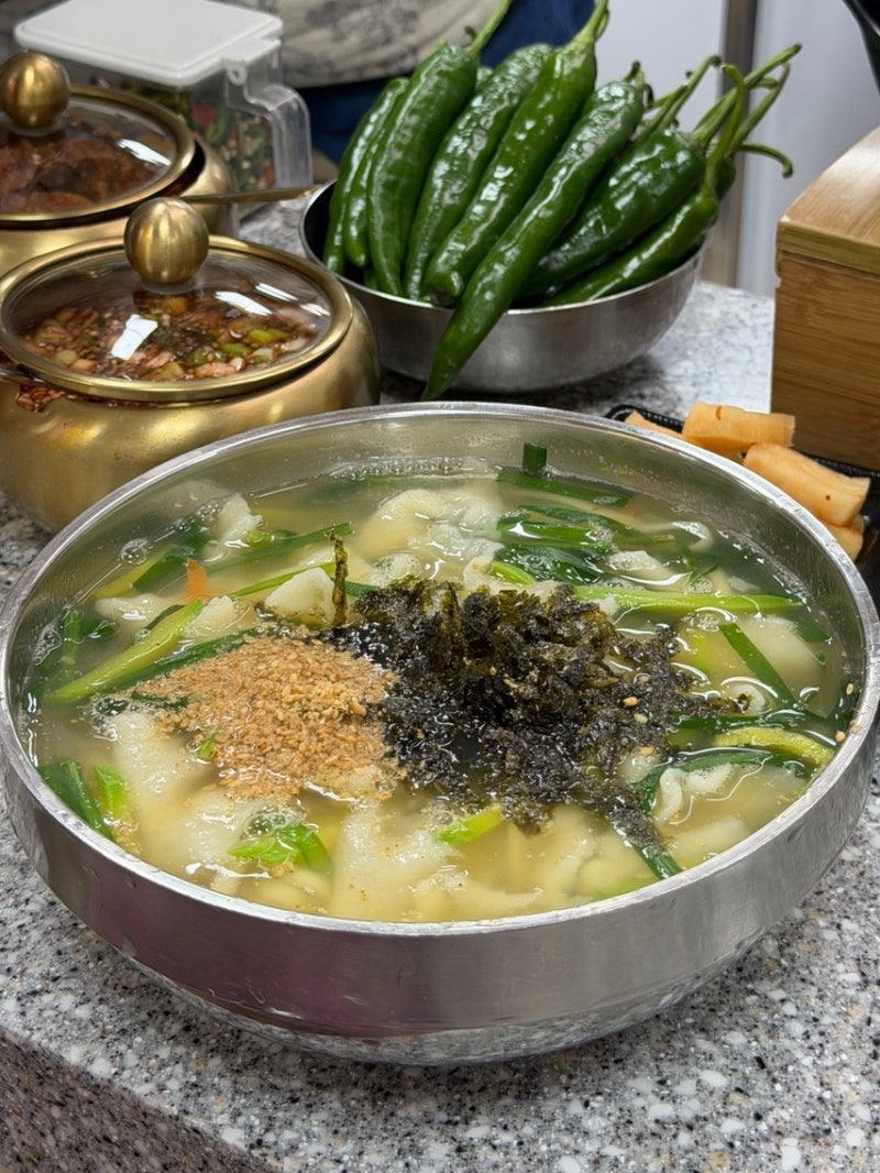대구 서문시장 맛있는집 국수나라｜전화예약 필수 서문시장 투어 칼국수 맛집 웨이팅 팁