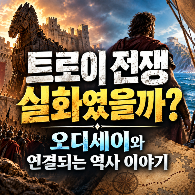 트로이 전쟁 실화였을까? 오디세이와 연결되는 역사 이야기