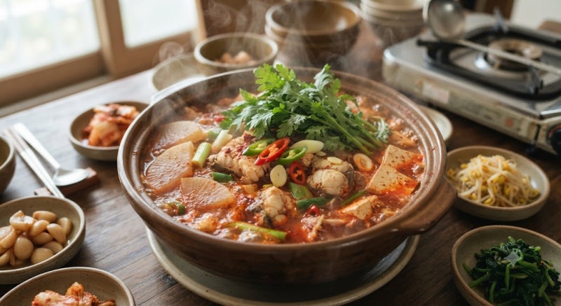 얼큰한 동태탕 레시피
