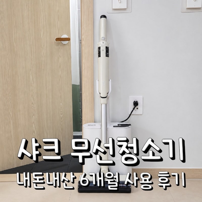 샤크 무선청소기 LC152KRIV 6개월 실사용 찐후기 (흡입력·배터리·단점까지)