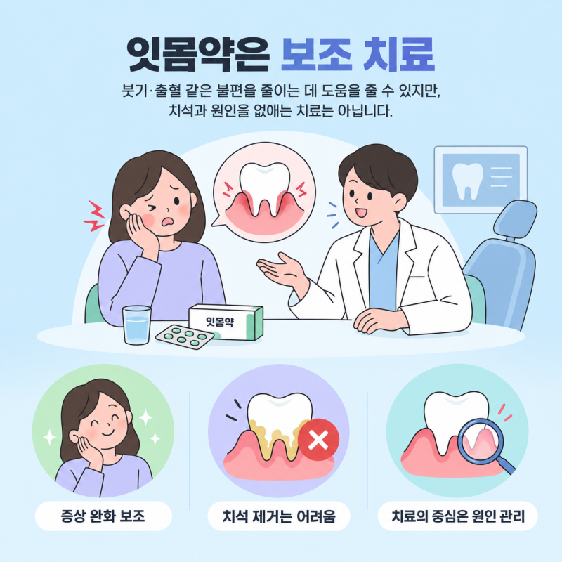 잇몸약 효과 정말 있을까? 잇몸약에 대한 진실과 오해 알아보기