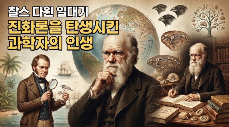 찰스 다윈 일대기, 진화론을 탄생시킨 과학자의 인생