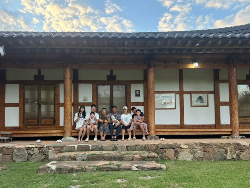 영암 반값여행 숙소 월인당, 영암 애견동반 대가족 독채 한옥 숙소