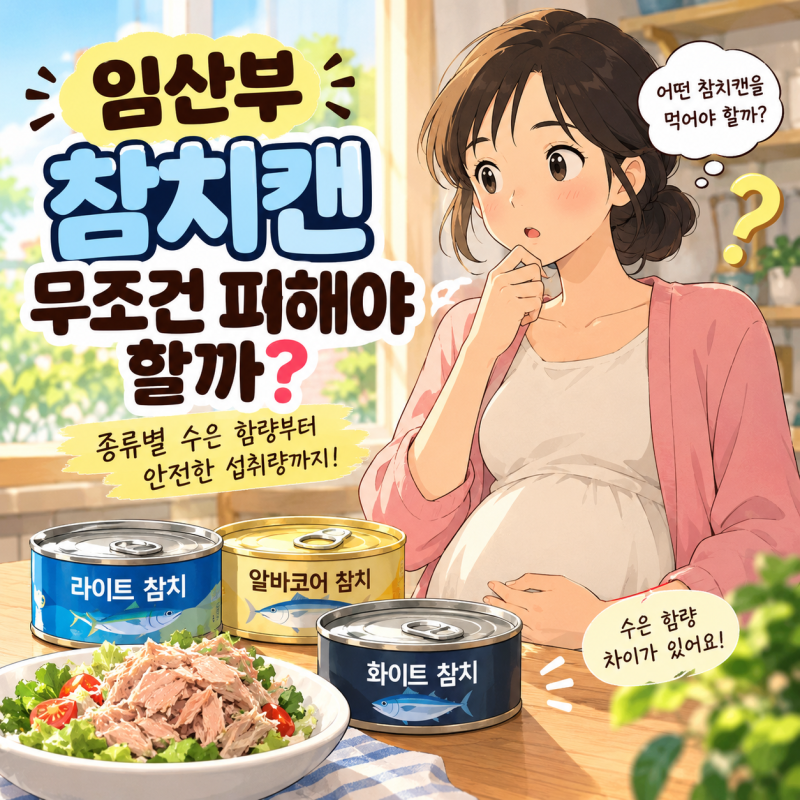 임산부 참치캔 먹어도 될까? 매일 먹으면 안 되는 이유와 안전한 섭취량