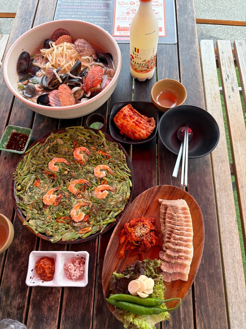 부산 송정맛집 송정물총칼국수, 바다 구경 후 따뜻하게 즐기기 좋은 한 끼