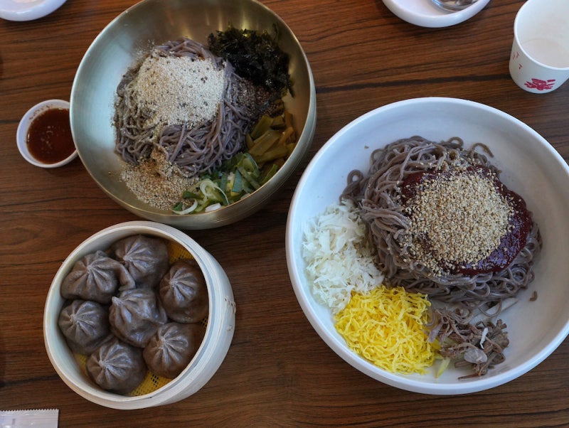 구리 맛집 요리 들기름 메밀소바 의령메밀집
