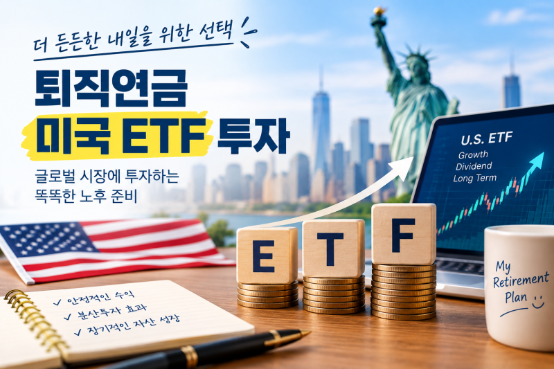 IRP ETF 추천 3종 — 미국배당다우존스·S&P500·나스닥100 나이별 비율 정리