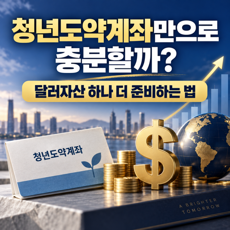청년도약계좌만으로 충분할까? 달러보험으로 자산 하나 더 준비하는 법