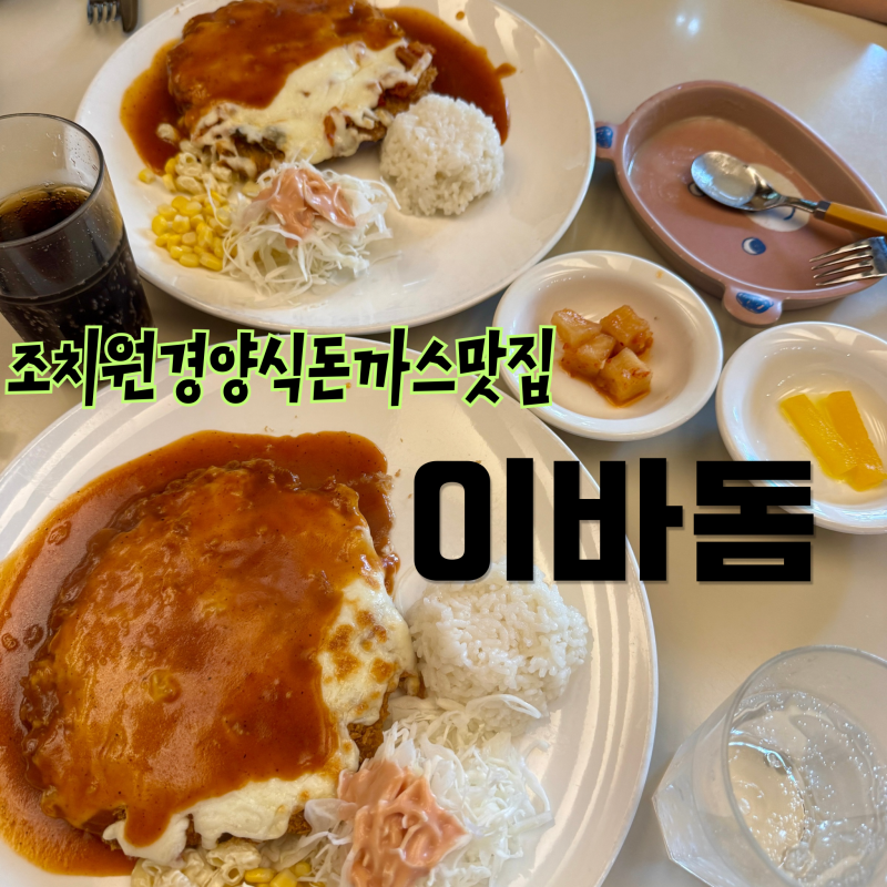 세종 조치원역 경양식돈까스 현지인 돈까스 맛집 : 이바돔