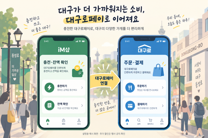 대구로페이 10% 할인 충전, 사용처와 추가 혜택 확인법