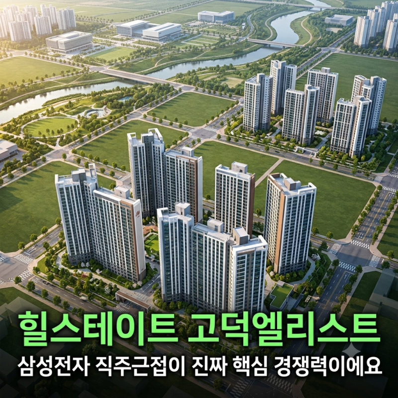 주변 시세보다 1억 싼 5억대? 평택 힐스테이트 고덕엘리스트 '안전마진' 팩트체크