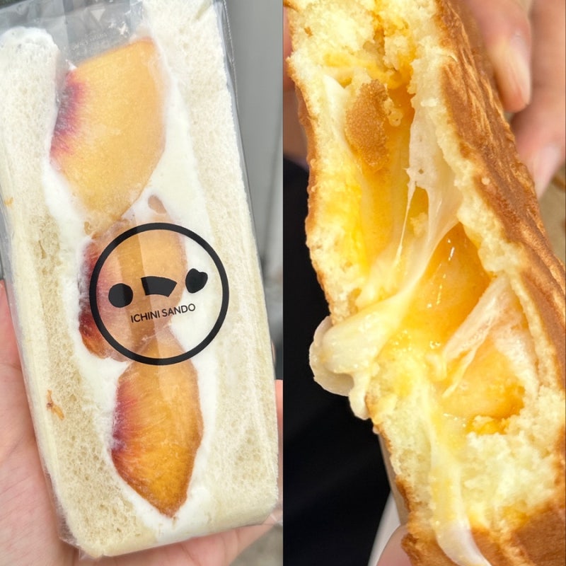慶州ファンリダンギルの軽食・グルメTOP2 ハルベシウォンパンとイチニサンド