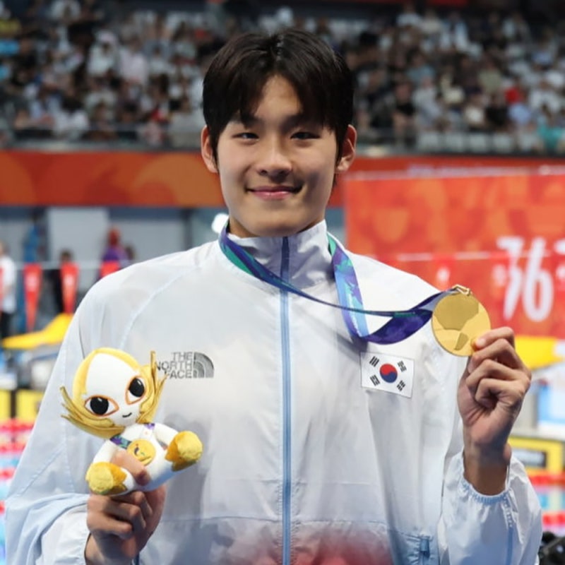 아시안게임 자유형 50m 금메달 김영범! 프로필 키 나이 대회 신기록