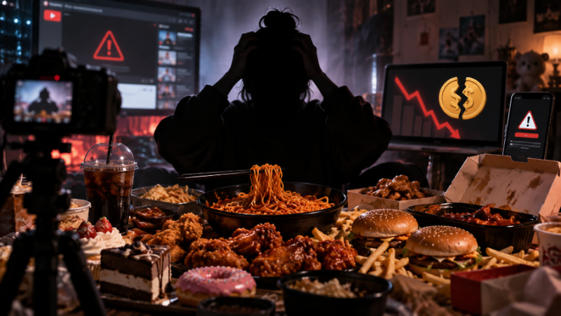 먹방 유튜브에 무슨 일이…300개 영상 삭제, 수익도 막혔다