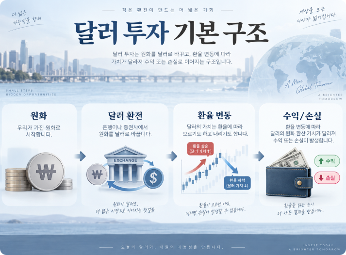 달러 투자 방법 5가지｜외화예금·외화RP·ETF 어떻게 다를까?