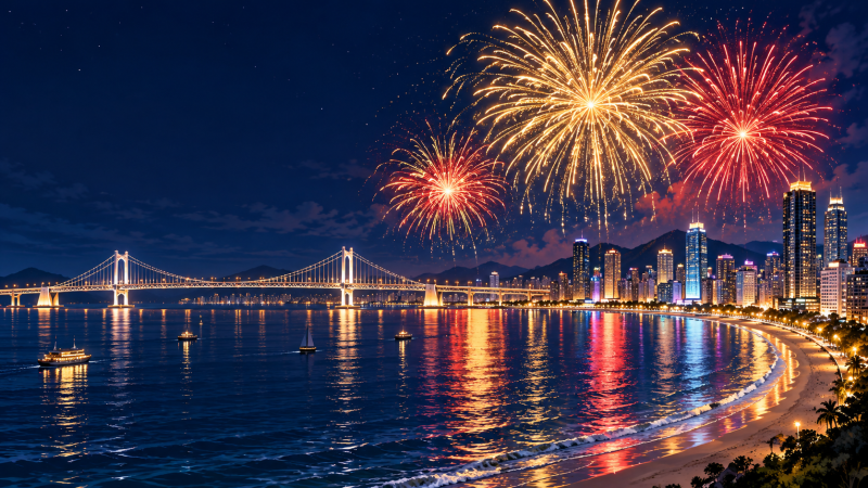 Busan Fireworks Festival 2026: Moved Up to November 7th and Ticketing Platform Changed