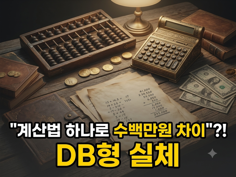 퇴직연금 DB형 뜻 계산방법 DC형 차이 핵심정리