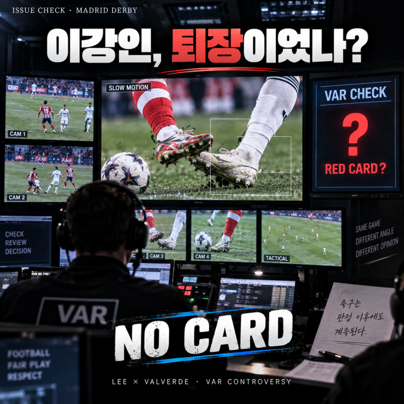 이강인 퇴장이었나?｜마드리드 더비 레드카드 논란, 무리뉴가 분노한 이유