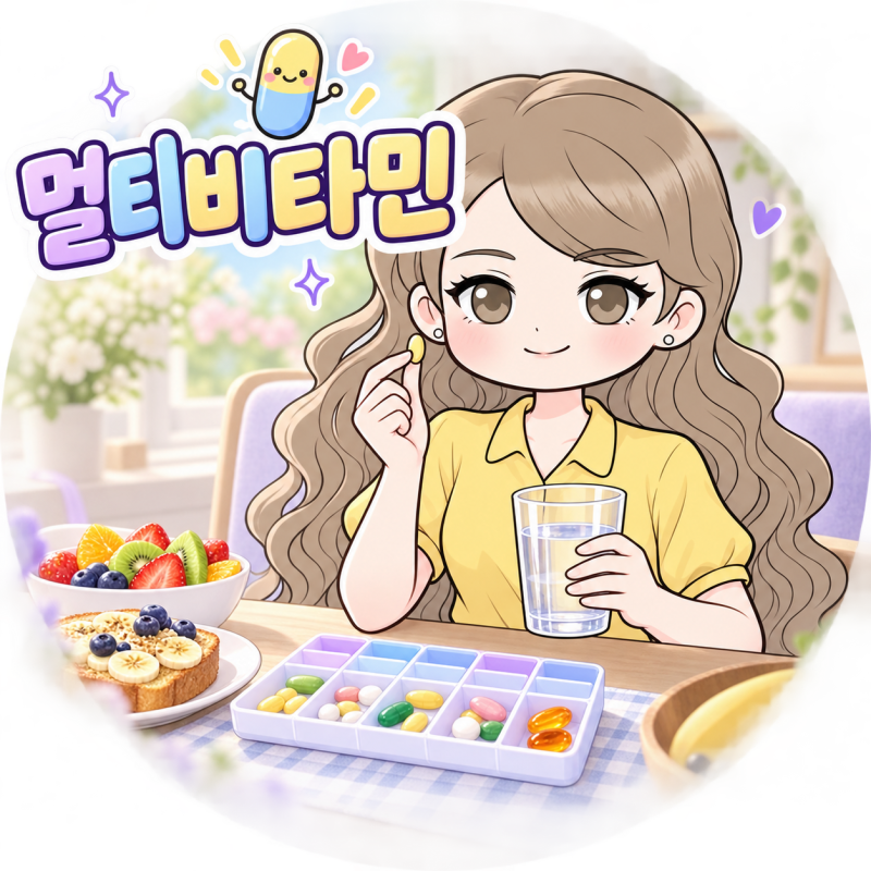 멀티비타민 종류, 남녀 권장량 체크