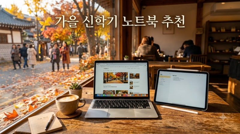 가을 신학기 노트북 추천 TOP5, 재택근무까지 완벽 대응하는 모델은?