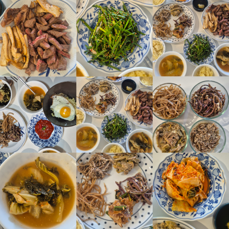 식비절약 반찬만들기 4인가족 집밥메뉴 야채식단 저녁메뉴추천