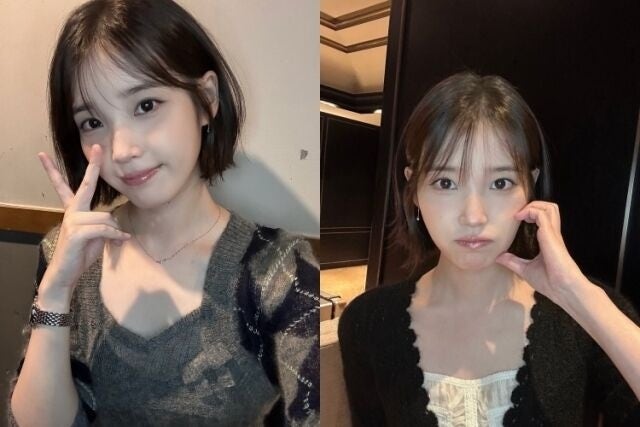 아이유 단발, 20대 비주얼 회복, 10년 만에 '일자 단발'…'왜 다시 20대 됐지?' 팬들 반응