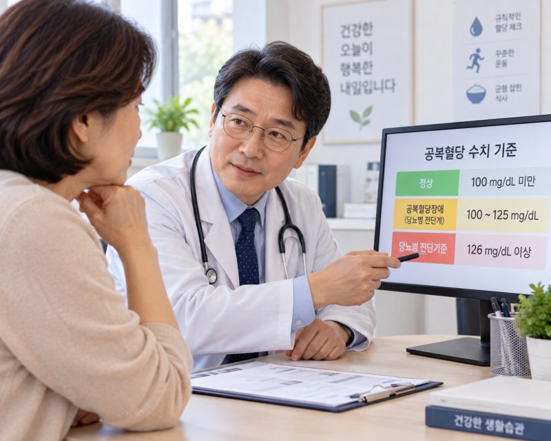 공복혈당 정상수치, 100 110 126 숫자에 따라 달라지는 기준
