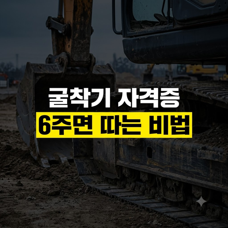 2026 굴착기운전기능사 시험 일정과 응시 조건: 필기·실기 난이도부터 학원비 절감 팁까지