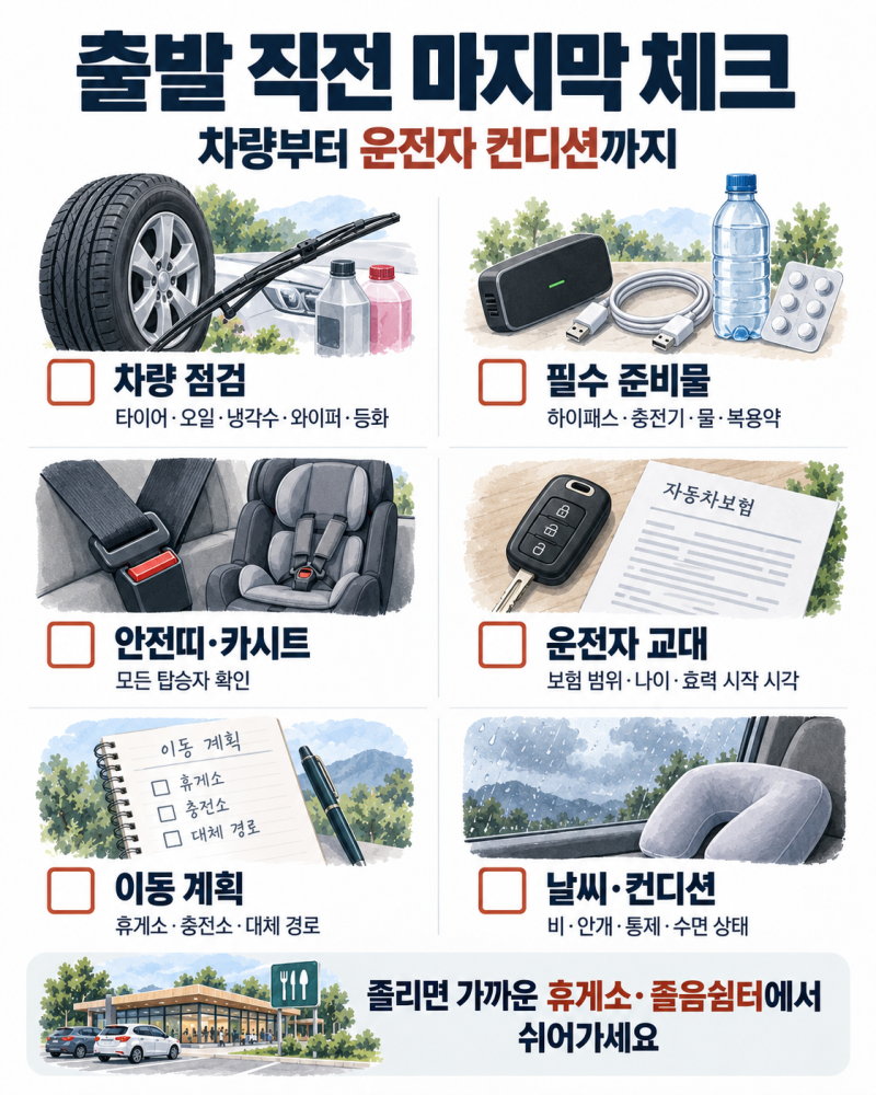 2026 추석 고속도로 이용 가이드｜통행료·실시간 교통·휴게소·충전·긴급견인까지
