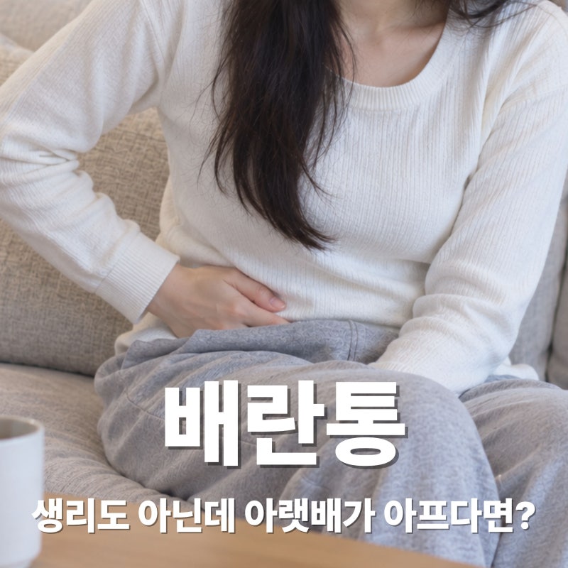 배란통 증상과 원인, 아랫배가 콕콕 아픈 이유