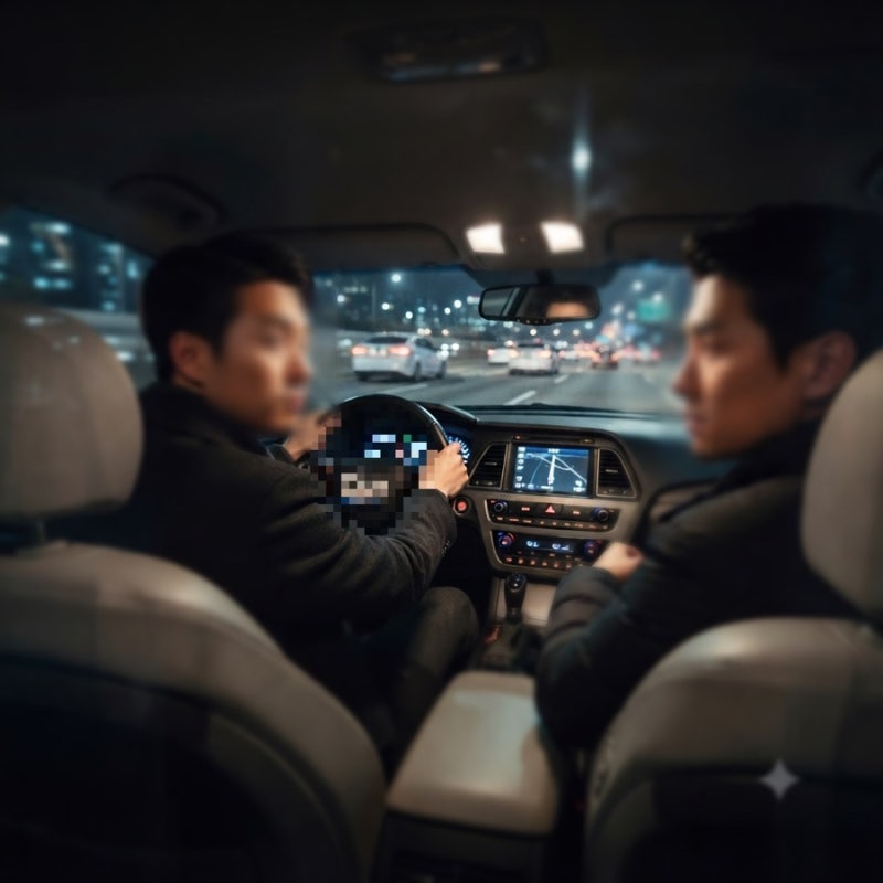 KBS 공채 개콘 개그맨 대리기사 폭행 달리는 차안 난동 위험천만..만취 김모씨 현행범 검거