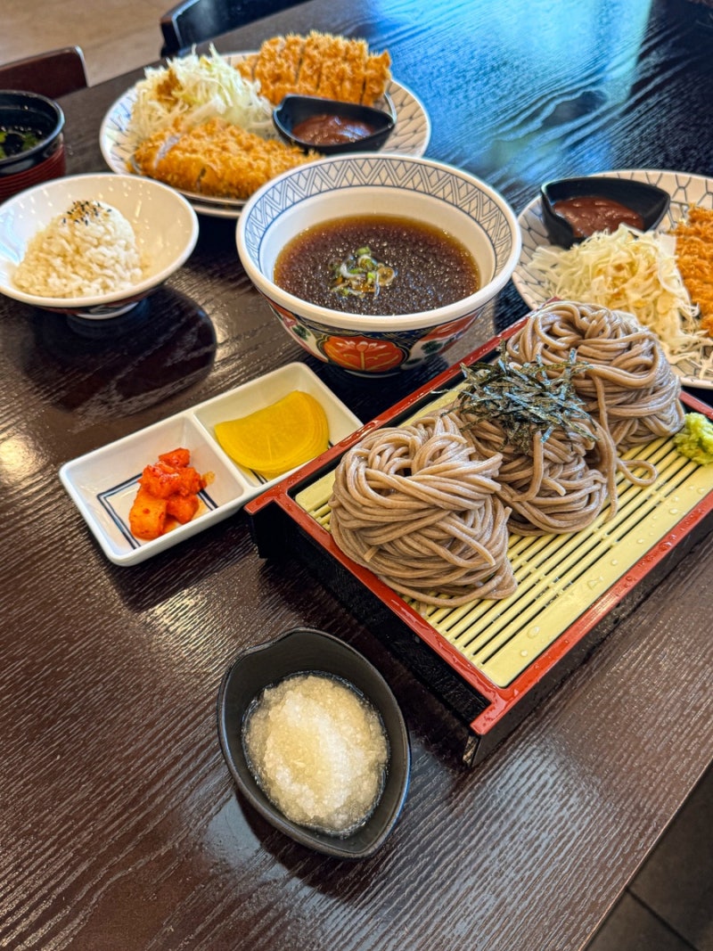 수완지구맛집 삼동소바 광주하남점, 쫄깃한 자가제면 소바와 수제등심카츠
