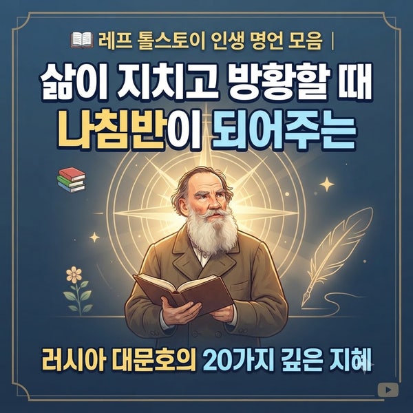 레프 톨스토이 인생 명언 모음｜삶이 지치고 방황할 때 나침반이 되어주는 러시아 대문호의 ....