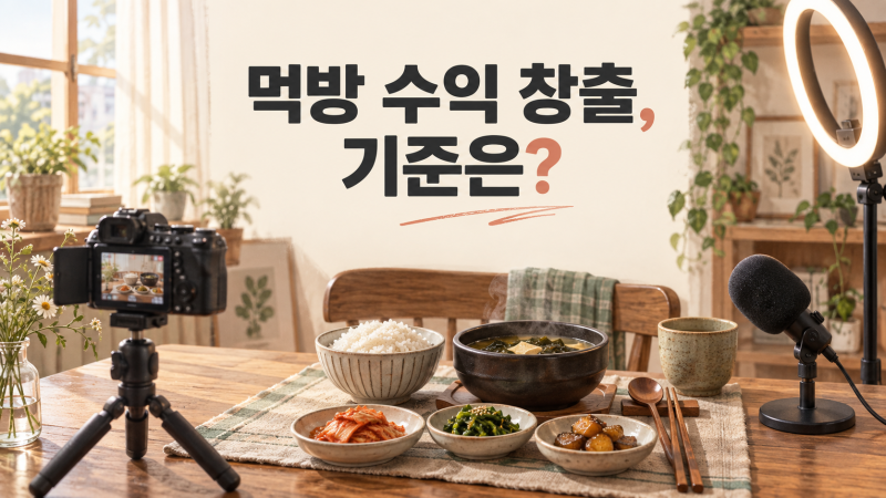 먹방 유튜버 살빼조 수익 창출 중단, 유튜브 기준은 무엇일까?