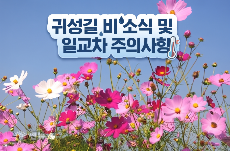 2026 추석 연휴 날씨 전망 총정리: 귀성길 비 소식 및 일교차 주의사항 (연휴 기간, 옷차림)