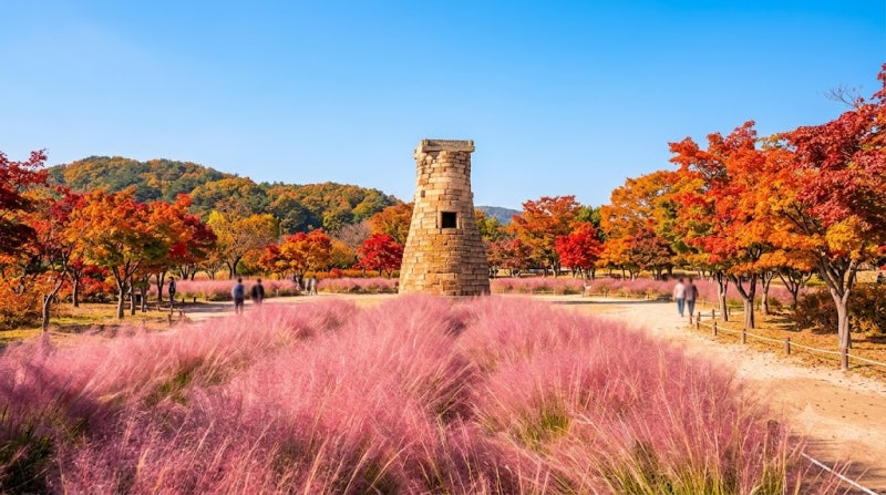 경주 가을 여행 코스 추천, 단풍 명소부터 핑크뮬리 최적 동선 총정리