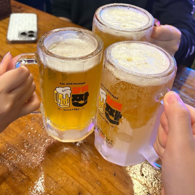 역전할맥 메뉴 추천 : 파인애플 맥주 & 짜파구리 후기