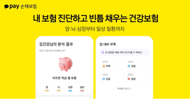 "보험은 많이 들었는데 뭐가 부족할까?" 카카오페이손보, 내 보험 빈틈 찾아준다