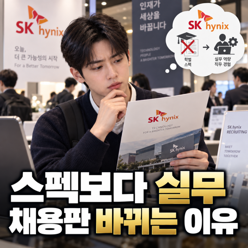 학벌도 전공도 안 보는 SK하이닉스 AI 해커톤, 기업은 왜 ‘스펙’을 덜 보기 시작했을까?