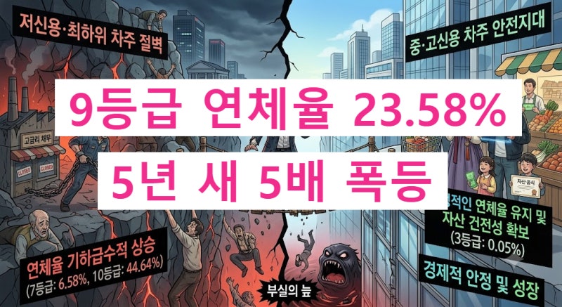 “10명 중 4명 넘게 못 갚는다”…자영업자 대출, 저신용층에 무슨 일이 벌어졌나