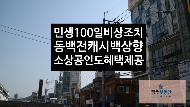 부산시 민생100일 비상조치 연계 동백전 혜택 확대