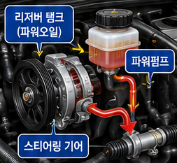 파워오일 교체비용 얼마일까? 오일값·공임과 작업방법 총정리
