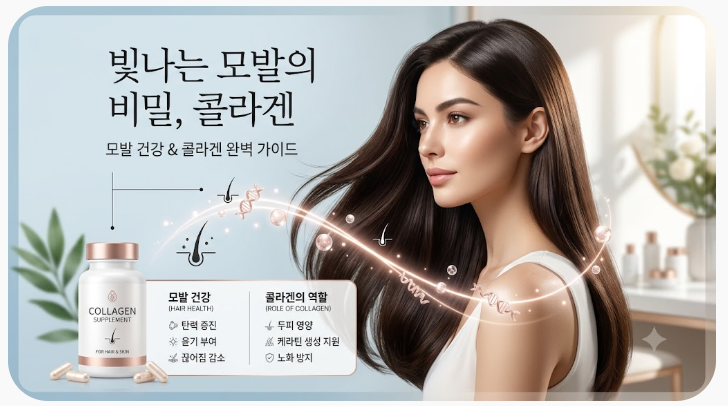 모발콜라겐 정말 도움될까 효과와 고르는 법 정리