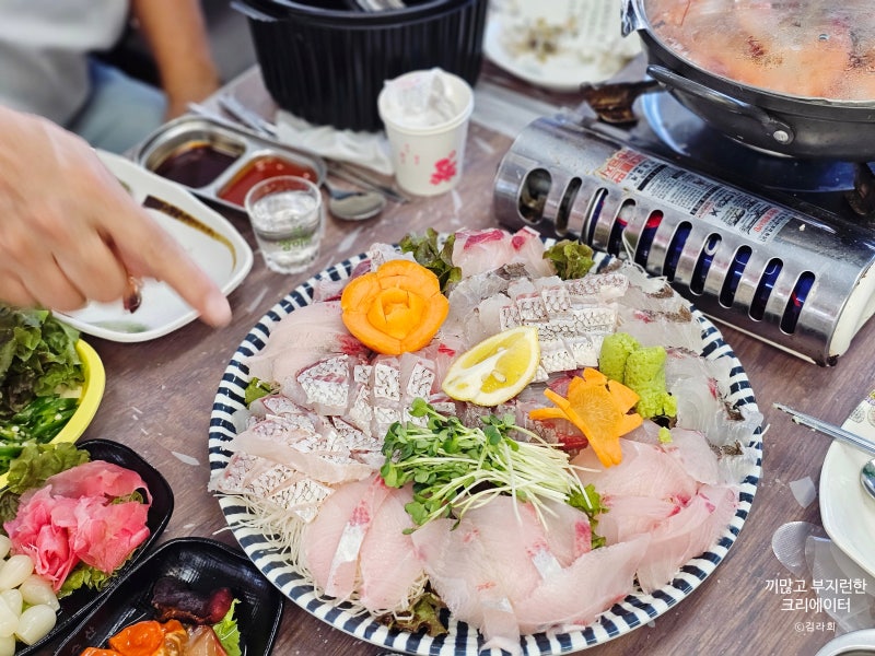궁평항 수산시장 : 가성비 좋고 신선하고 깔끔해요! 광주수산