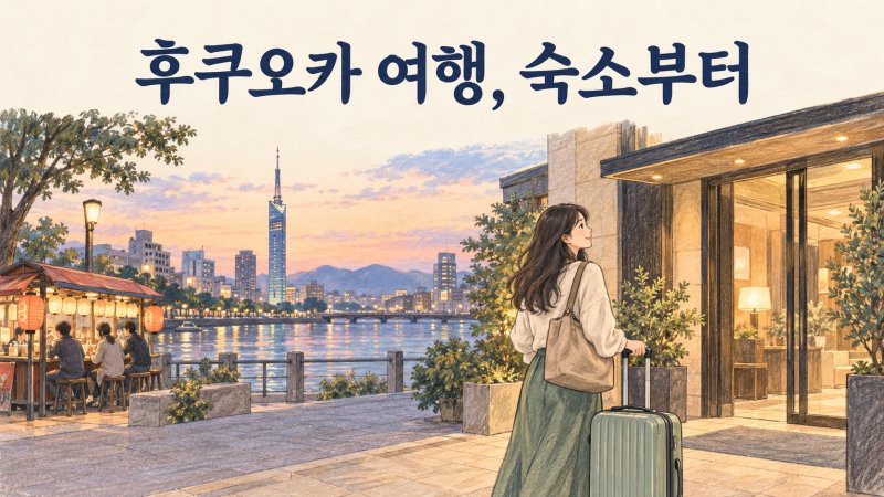 2026 후쿠오카 숙박비 50% 지원｜9월 24일 예약 시작, 대상·한도 정리