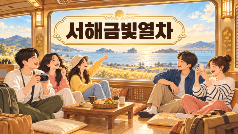 2026 서해금빛열차 노선·시간표·온돌마루실 예매 총정리