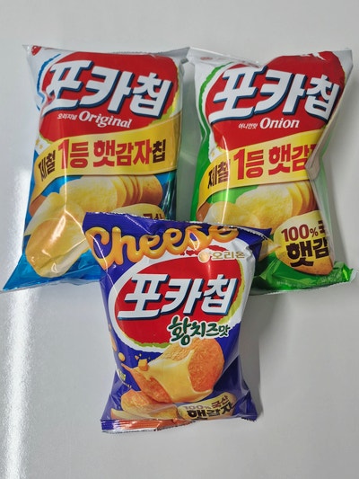 포카칩 황치즈맛 솔직후기｜오리지널·어니언과 비교해보니
