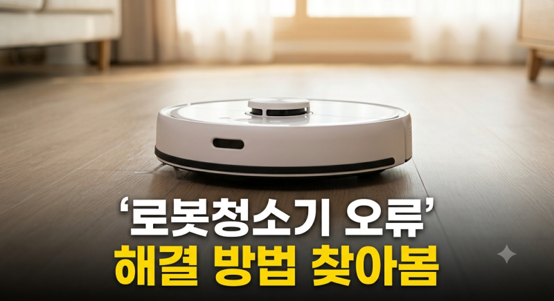 로봇청소기 센서 오류 줄이고 오래 쓰는 문턱 및 바닥 정리 방법